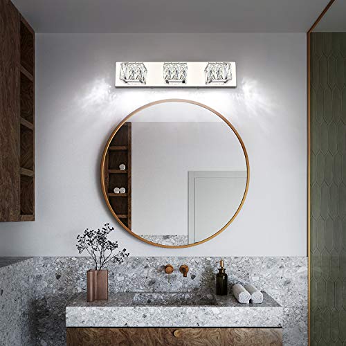 Chrome Bathroom Light Fixtures