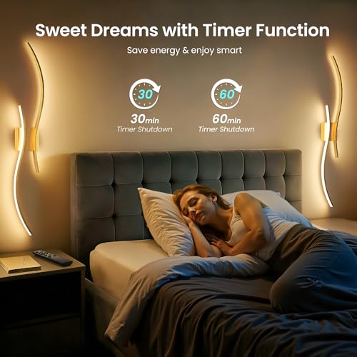 10000mAh Battery Operated Wall Sconces Set of 2 (2 Count)