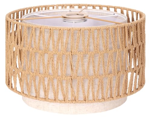 Boho Rattan Lamp Shade
