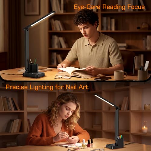 LED Desk Lamp USB A
