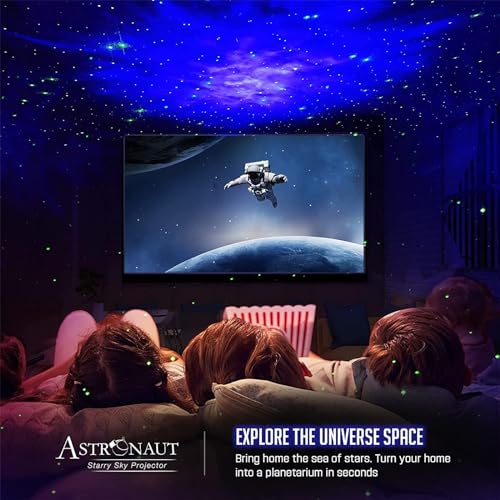 Astronaut Galaxy Projector Space Light