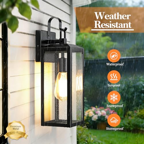 16'' Outdoor Wall Lights 2 Packs (2 Count)