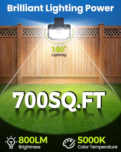 Solar Lights Outdoor Clip on Wall for Patio