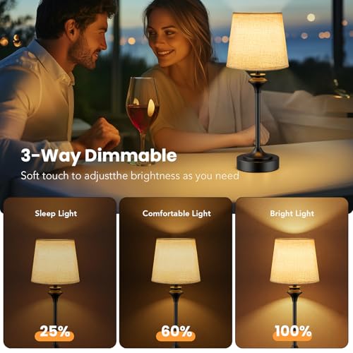 Portables Cordless Table Lamp Set of 2 (2 Count)