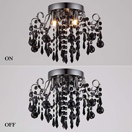 Crystal Ceiling Light Fixture Small Chandelier