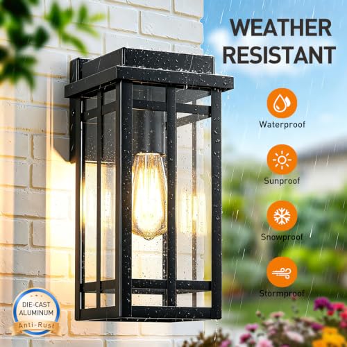 12'' Outdoor Wall Lights 2 Packs (2 Count)