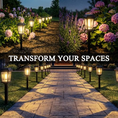 Solar Lights Outdoor (8 Count)