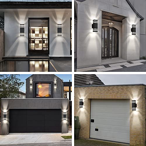 Outdoor Light Fixture Modern Outdoor Wall Light (2 Count)