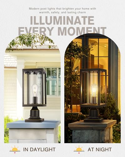 Outdoor Post Lights (2 Count)