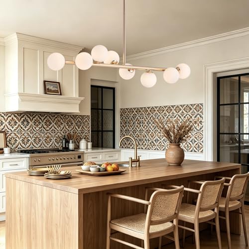 41 Inch Gold Linear Chandelier