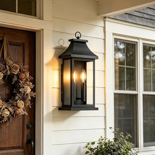 2 Pack 18'' Large Outdoor Wall Lights (2 Count)