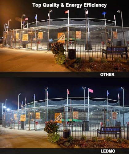 200W LED Parking Lot Light Dusk to Dawn Photocell 5000K 26000LM