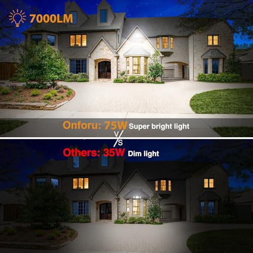 4 Packs 75W Flood Lights Outdoor (4 Count)