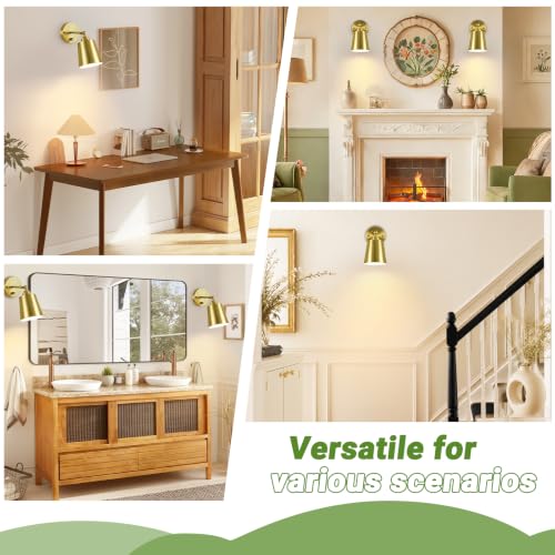 Set of 2 Wall Sconces for Bathroom (2 Count)