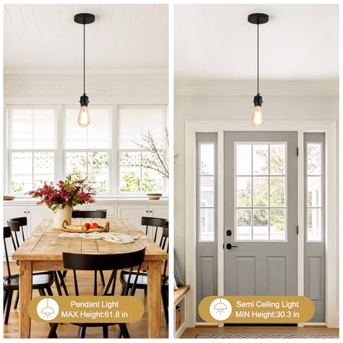 2 Pack Pendant Light Kit