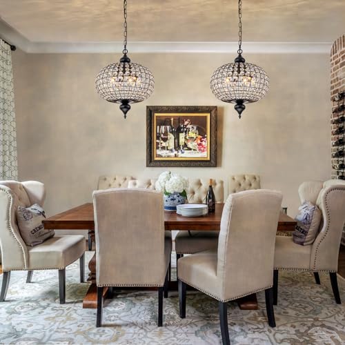 16.5" Crystal Chandelier