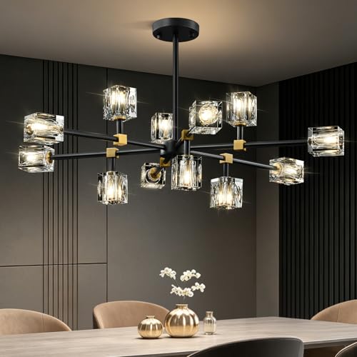 Modern Sputnik Crystal Chandelier