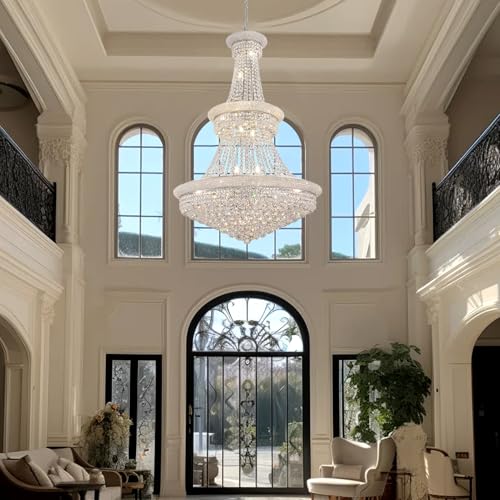 Large Crystal Chandelier Light fixtures