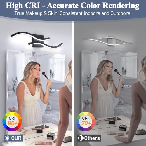 2 Packs Bathroom Vanity Light Fixture