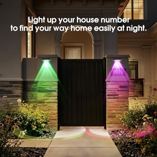 Solar Fence Lights Outdoor