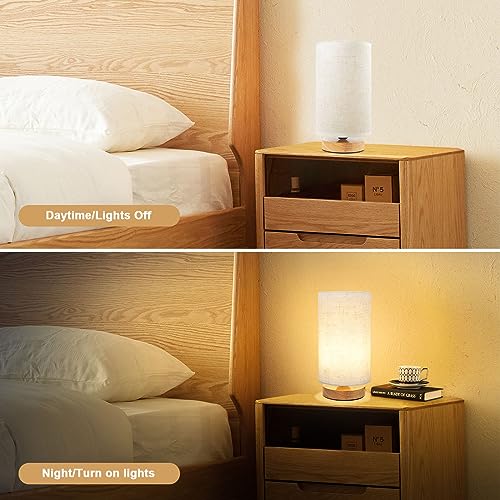 Small Bedside Table Lamp for Bedroom