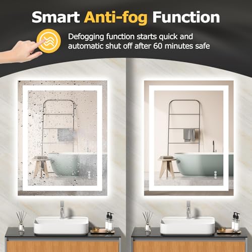 28"X36" LED Bathroom Mirror with Lights