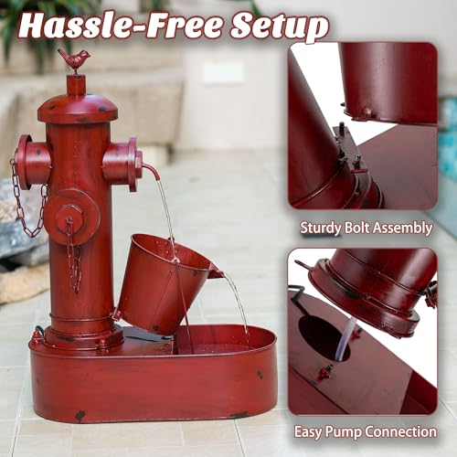 2 Tier Outdoor Water Fountain