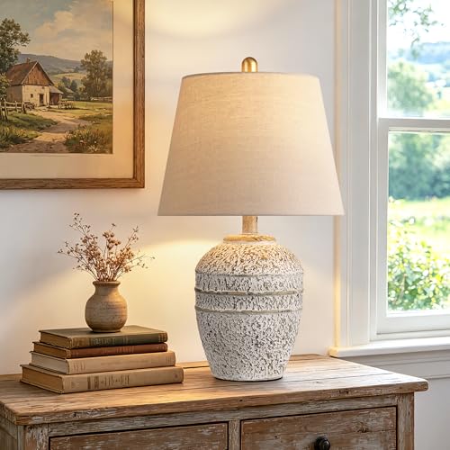 Farmhouse Ceramic Table Lamp