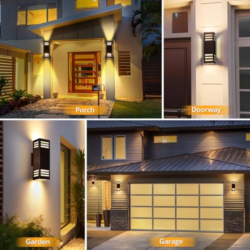 Dusk to Dawn Outdoor Wall Sconce (2 Count)