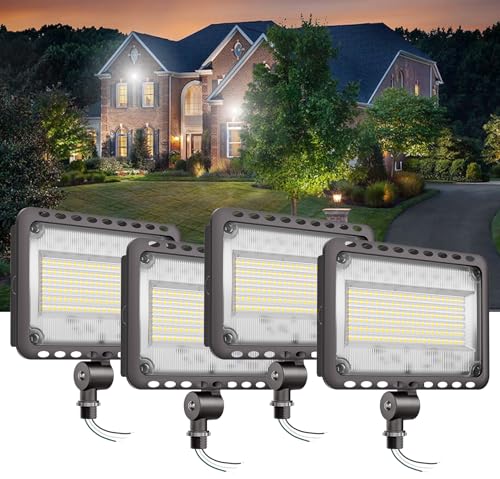 120W 16800LM LED Flood Lights Outdoor (4 Count)
