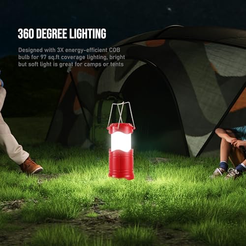 LED Camping Lantern (4 Count)