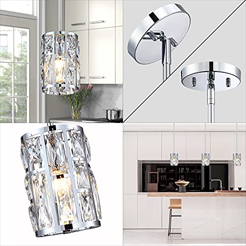 Modern Crystal Pendant Light Fixture 3