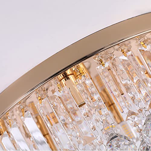 Mini Crystal Chandelier Ceiling Light