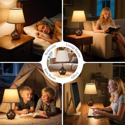 16.1" Touch Table Lamp for Nightstand