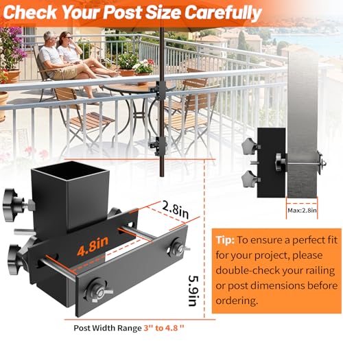 Heavy Duty Patio Umbrella Holder