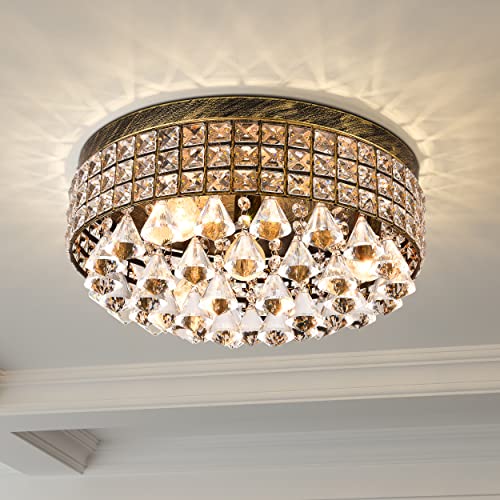 4 Light Traditional Crystal Chandelier