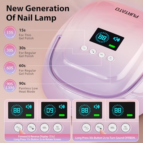 Cordless Rechargeable UV Nail Lamp