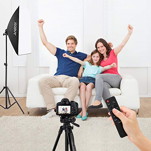 Softbox Photography Lighting Kit Professional Studio Equipment with 20"x28" Softbox