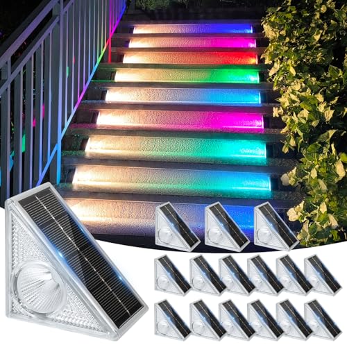 Stair Lights Outdoor 16 Pack