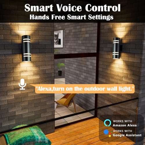 RGB Outdoor Wall Lights