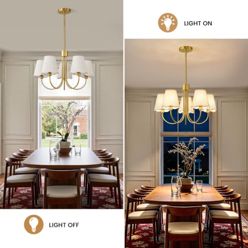 Modern Gold Chandelier 5 (Gold)
