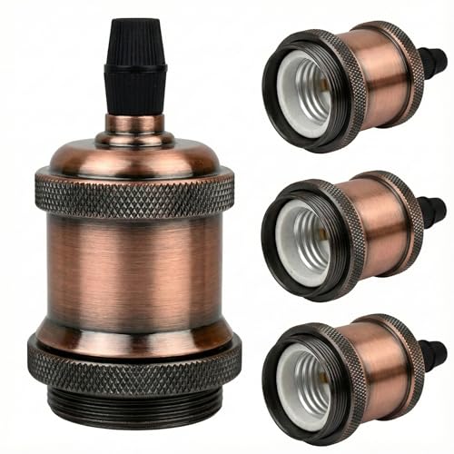 E26 E27 Medium Base Light Socket (2 Pack 2)