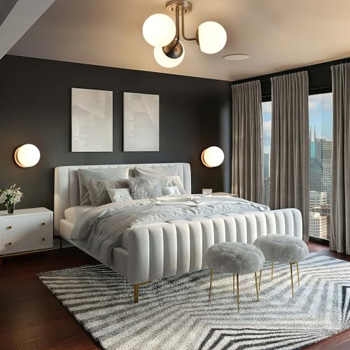 Wall Sconces 1 Light Modern Globe Sconce in Brushed Nickel