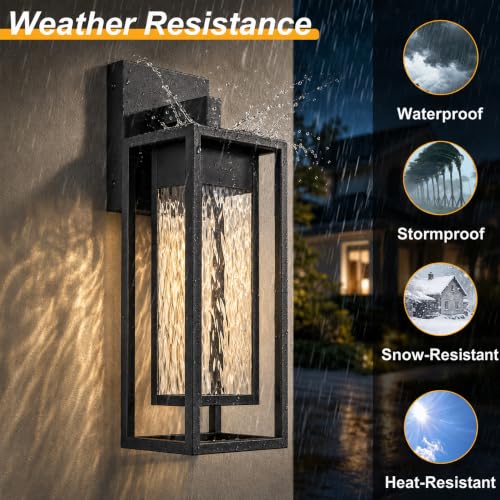 15IN Porch Light Outdoor (2 Count)
