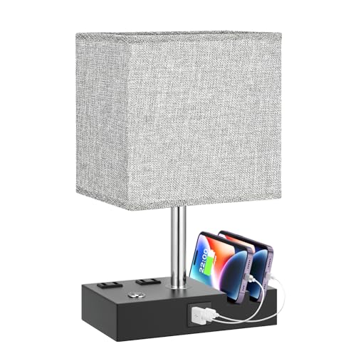 Touch Bedside Table Lamp for Bedroom