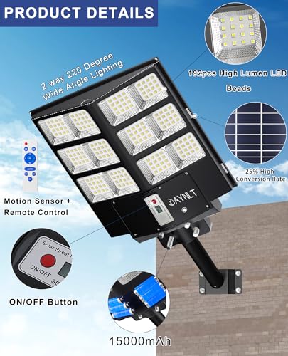 Y 5200W Solar Street Lights Outdoor