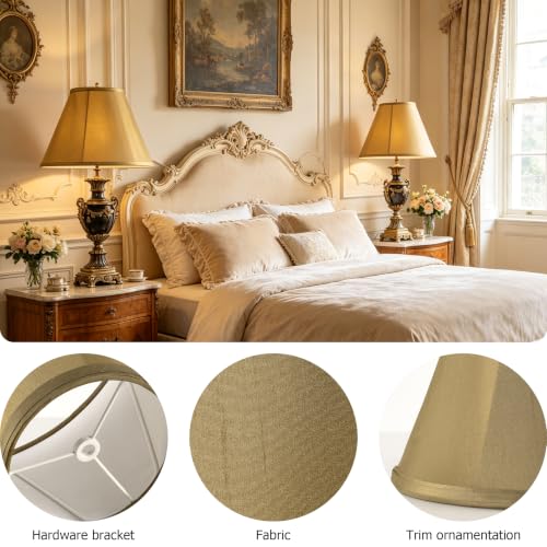 Champagne Gold Bell Lamp Shade