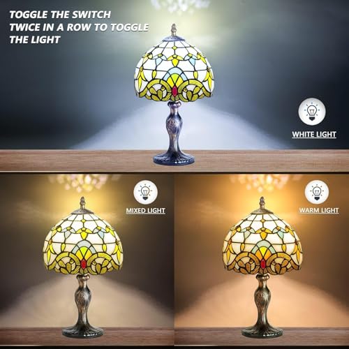 8'' Stained Glass Table Lamp