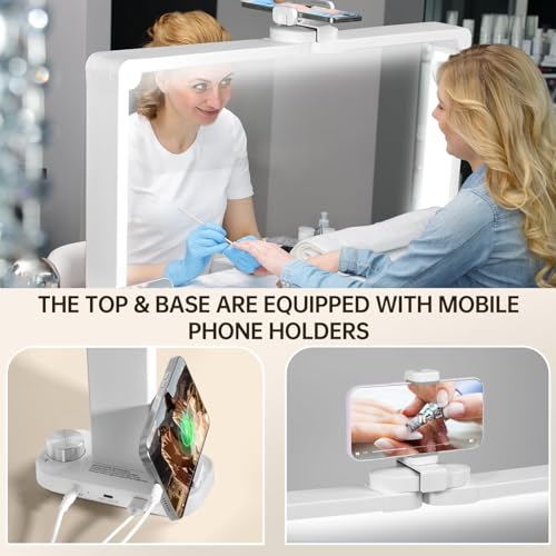 33.5" Foldable Nail Desk Lamp