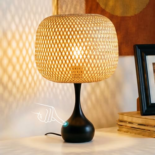 Touch Bedside Lamp for Bedroom